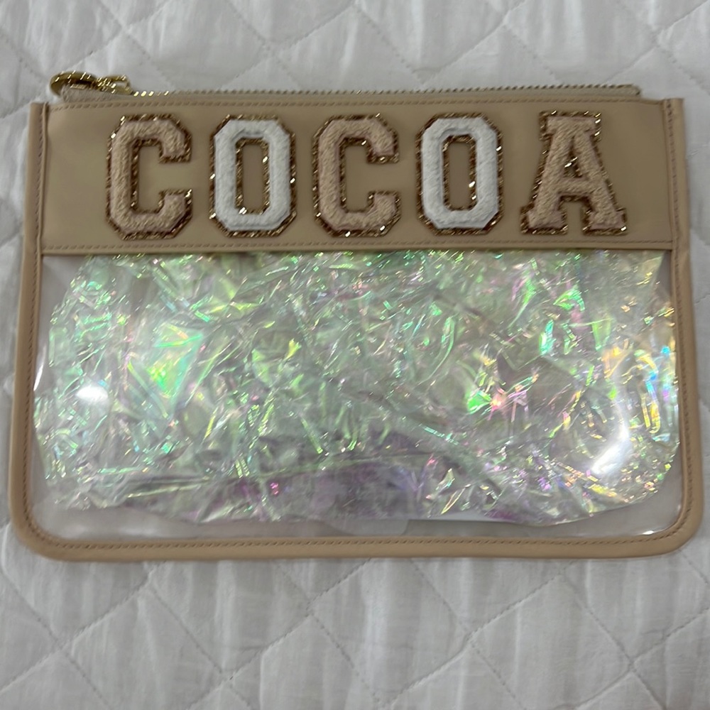 Stoney clover flat pouch